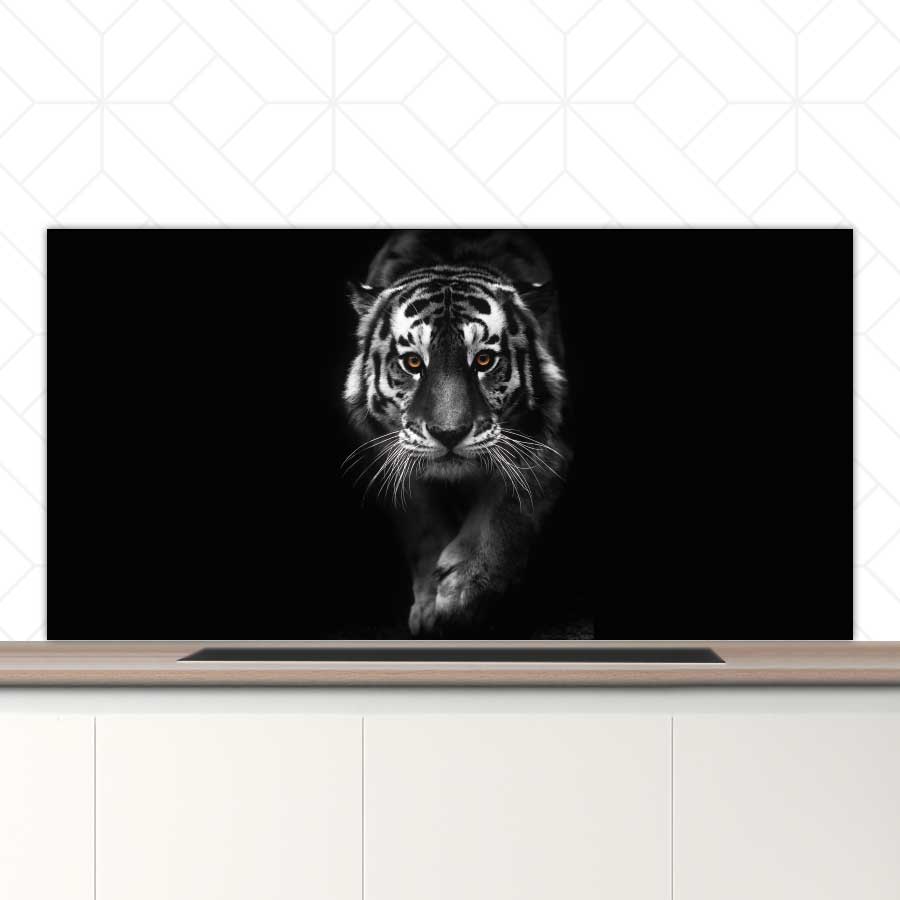 Spatscherm - Tijger