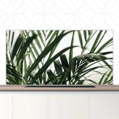 Spatscherm - Palm bladeren