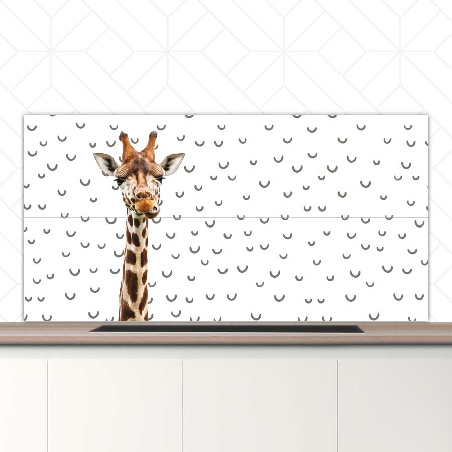 Spatscherm - Funny giraf fugler