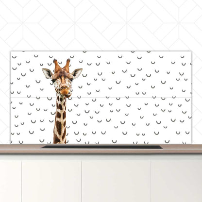 Spatscherm - Funny giraf fugler