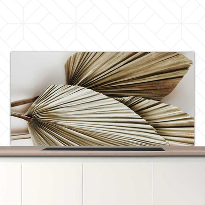 Spatscherm - Gedroogde palmbladeren