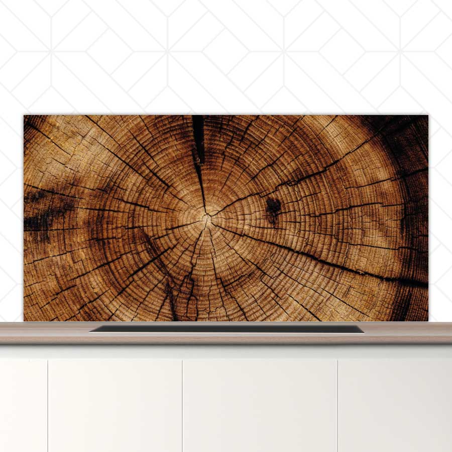 Spatscherm - Gekapte boom