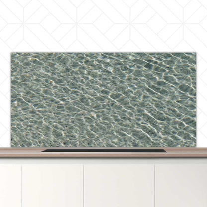 Spatscherm - Helderblauwe zee