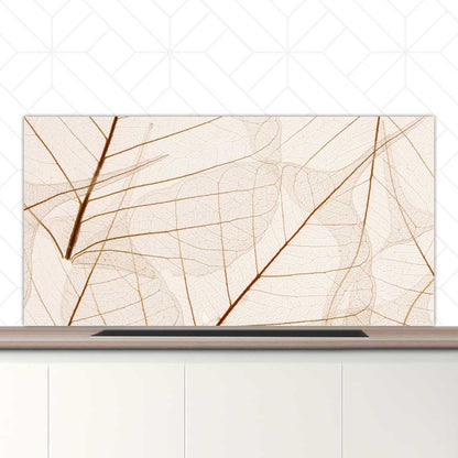 Spatscherm - Close-up van bladeren