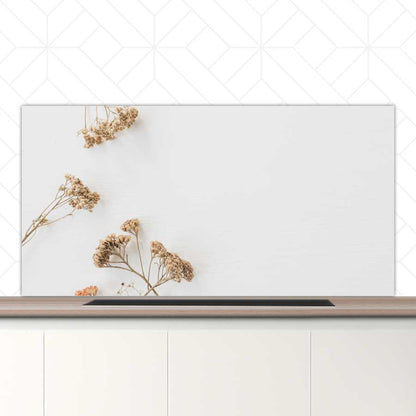 Spatscherm - Droogbloemen