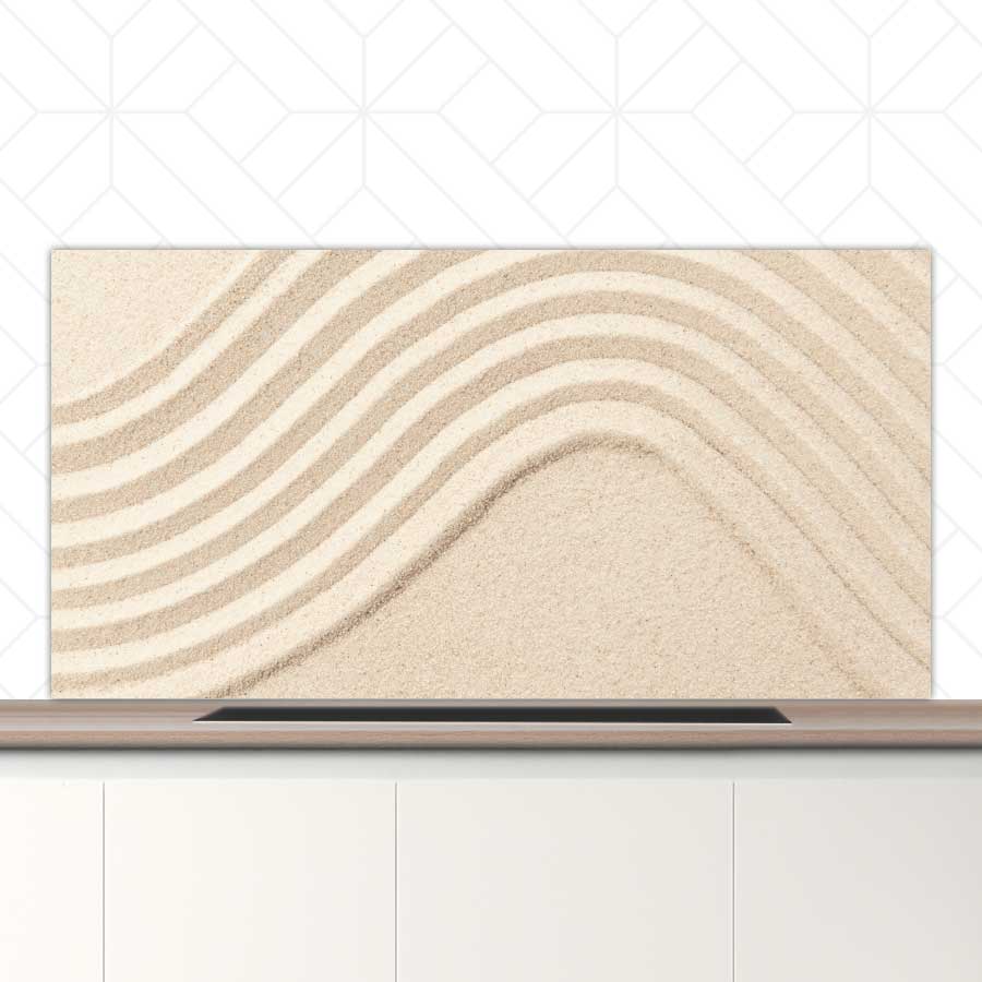 Spatscherm - Zandgolven