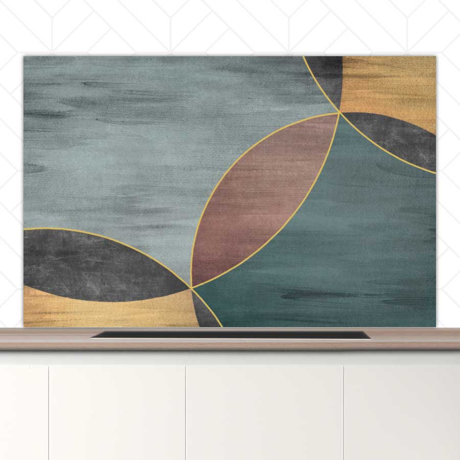 Spatscherm - Overlappende cirkels