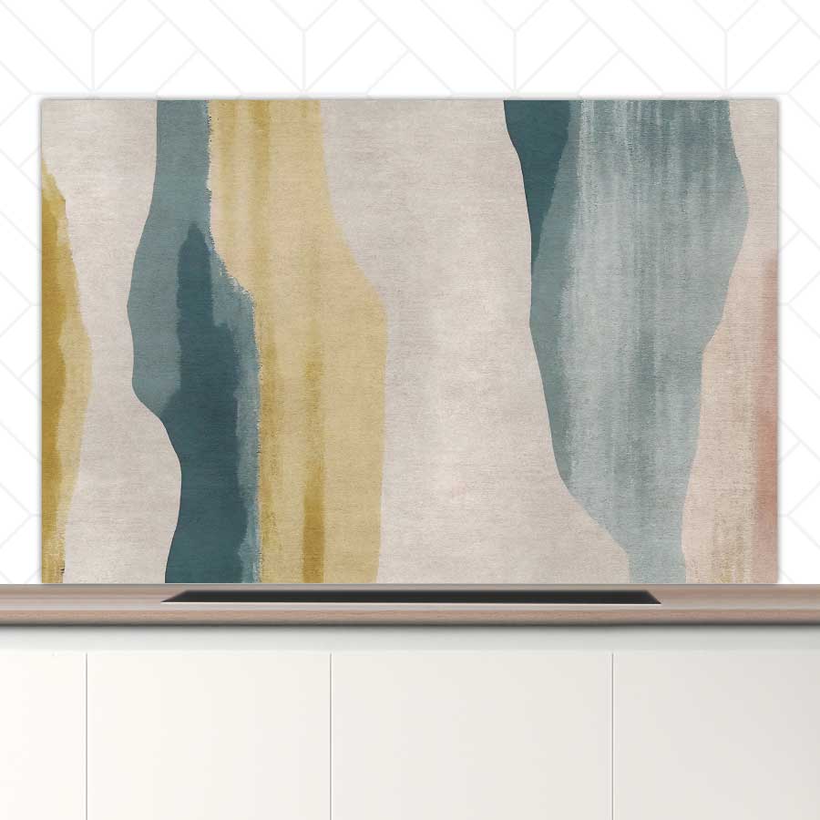 Spatscherm - Abstracte wolken