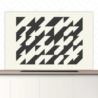 Spatscherm - Bauhaus driehoeken