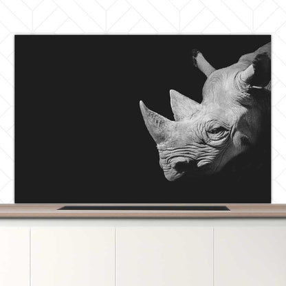 Spatscherm - Neushoorn