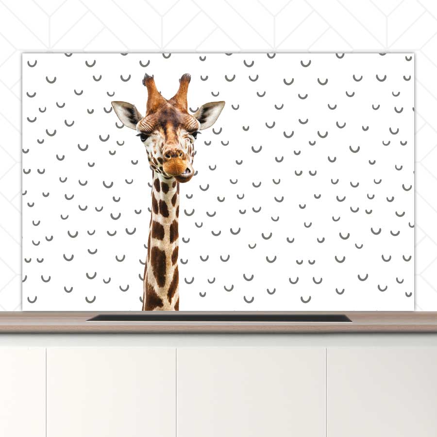 Spatscherm - Funny giraf fugler