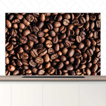 Spatscherm - Koffiebonen