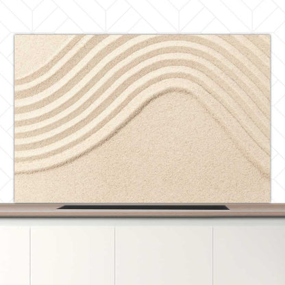 Spatscherm - Zandgolven