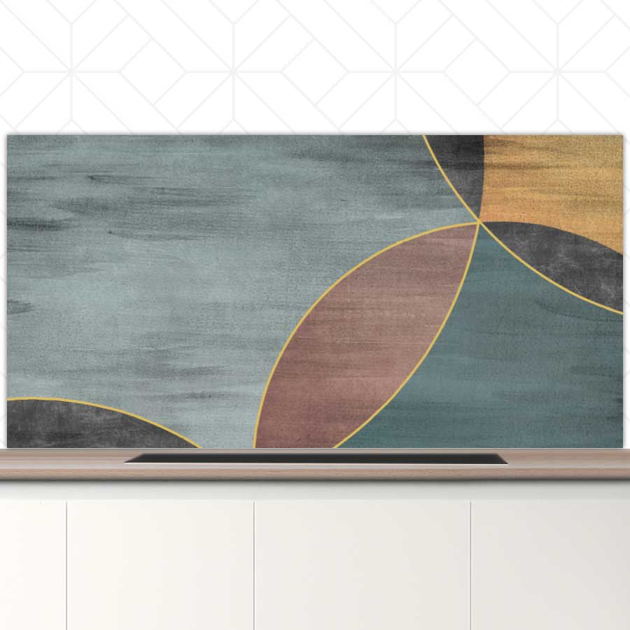 Spatscherm - Overlappende cirkels