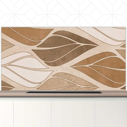 Spatscherm - Golvende bladeren