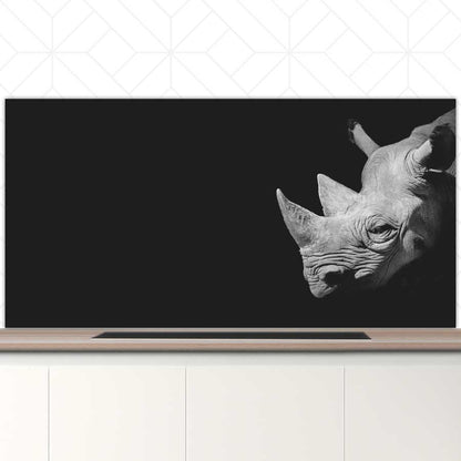 Spatscherm - Neushoorn