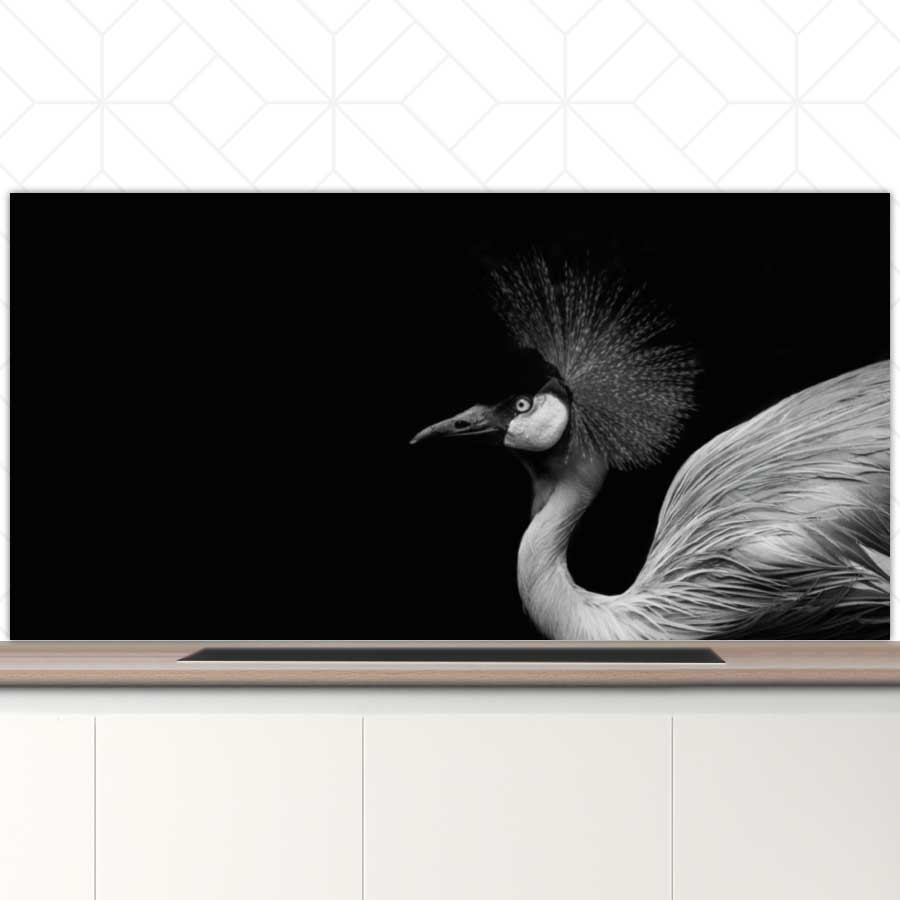 Spatscherm - Kraanvogel