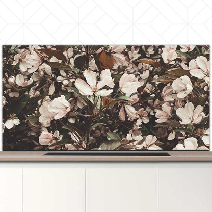 Spatscherm - Lente bloemen