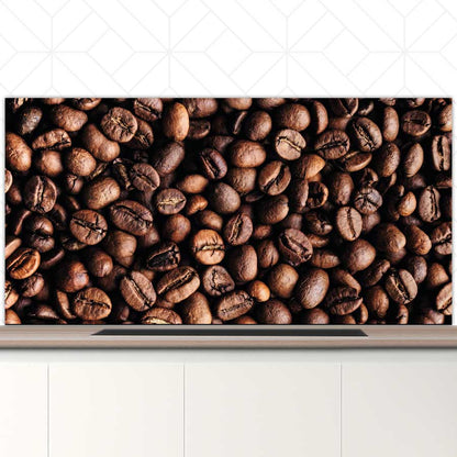 Spatscherm - Koffiebonen