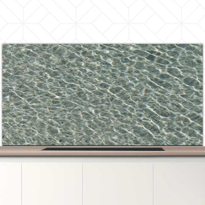 Spatscherm - Helderblauwe zee