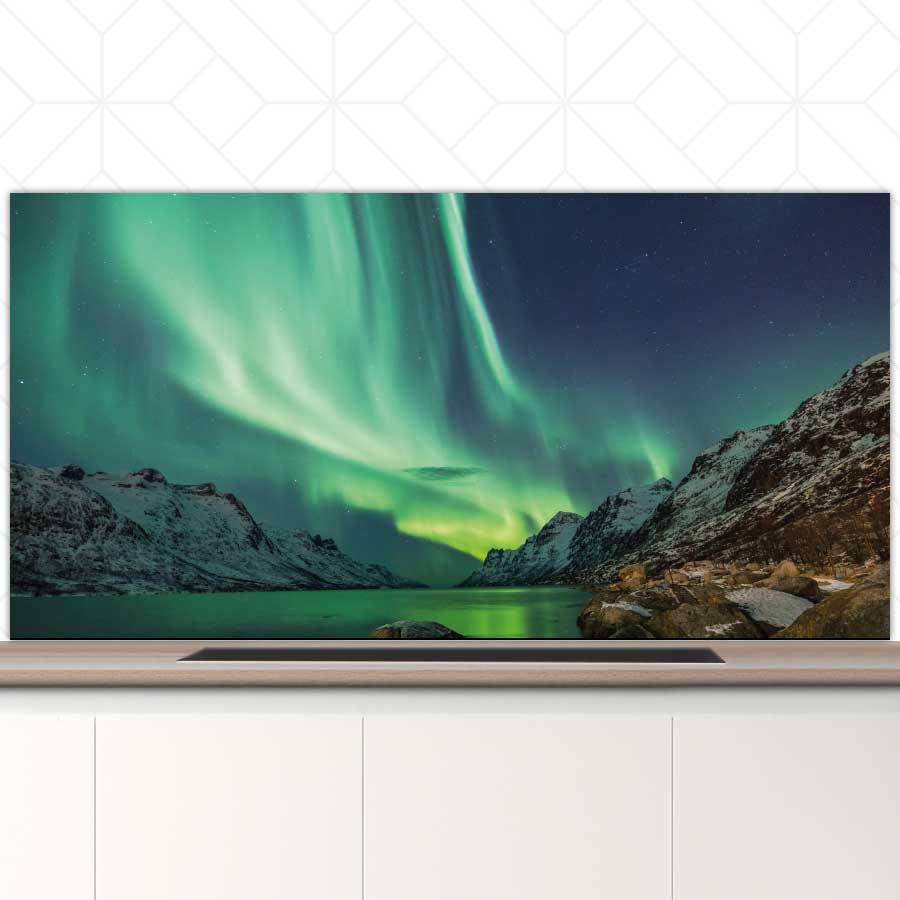 Spatscherm - Noorderlicht