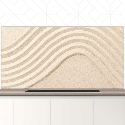 Spatscherm - Zandgolven