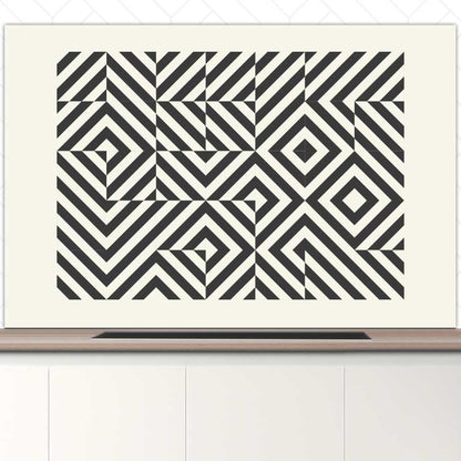 Spatscherm - Bauhaus vierkanten