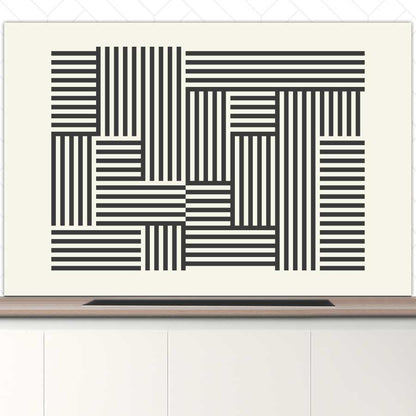 Spatscherm - Bauhaus lijnen