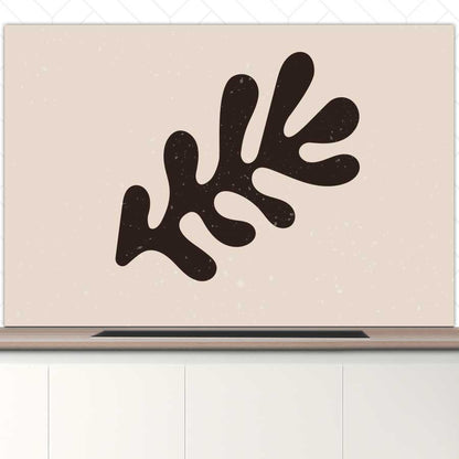 Spatscherm - Artistiek blad