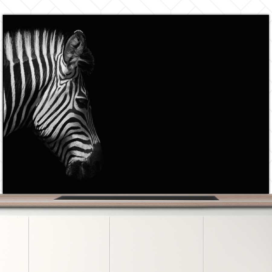 Spatscherm - Zebra