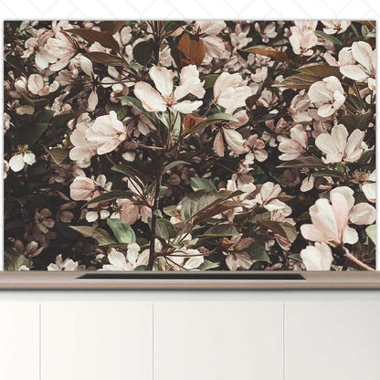 Spatscherm - Lente bloemen