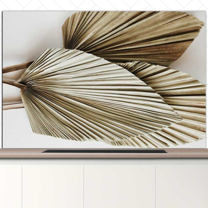 Spatscherm - Gedroogde palmbladeren