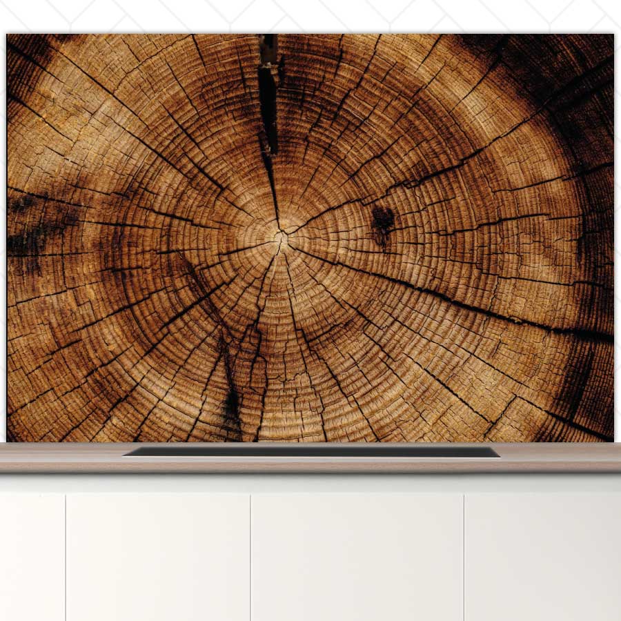 Spatscherm - Gekapte boom