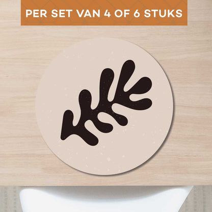 Placemat - Artistiek blad