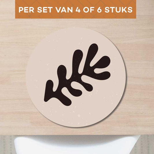 Placemat - Artistiek blad