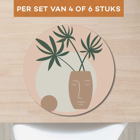 Placemat - Plant in vaas