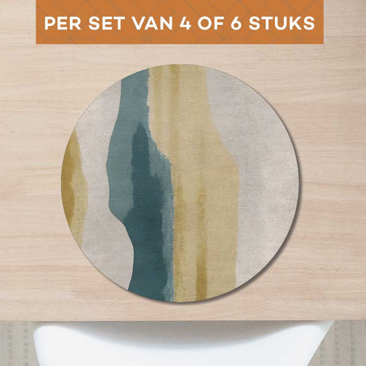 Placemat - Abstracte wolken