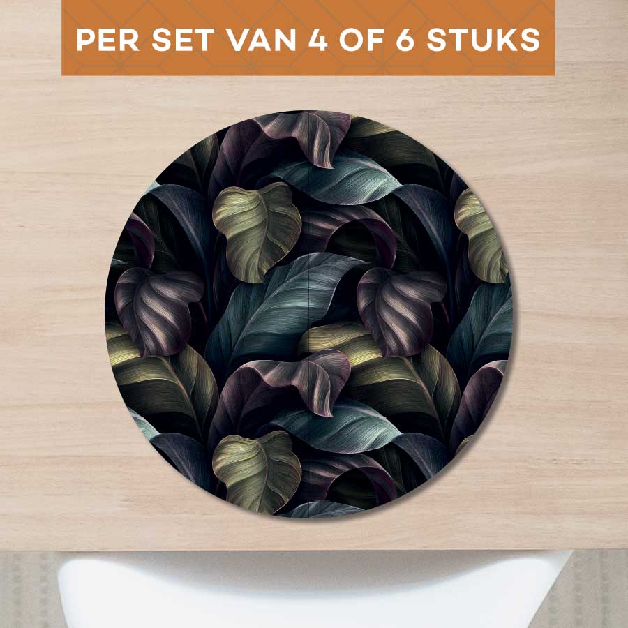 Placemat - Tropische bladeren