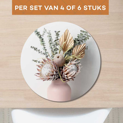 Placemat - Gedroogde bloemen