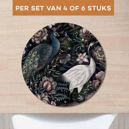 Placemat - Tropische vogels