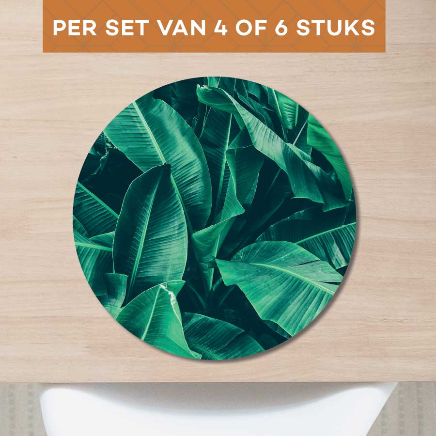Placemat - Tropische bladeren