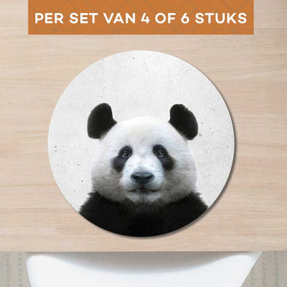 Placemat - Funny panda beton