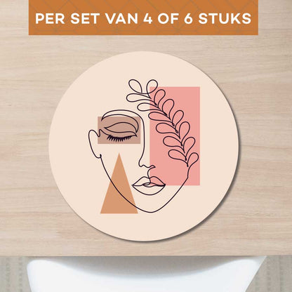 Placemat - Abstracte elegantie