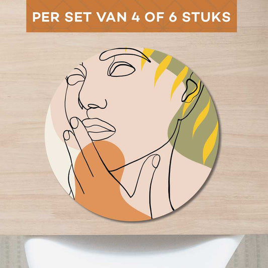 Placemat - Gracieuze vrouw