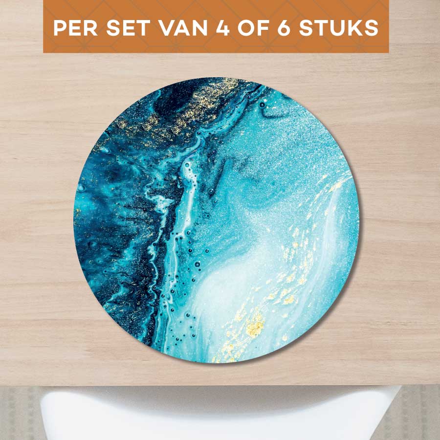 Placemat - Marmer Oceaan