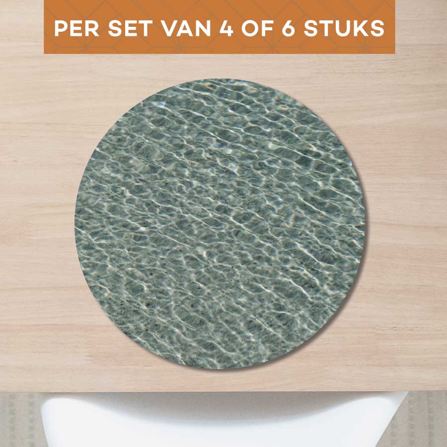 Placemat - Helderblauwe zee