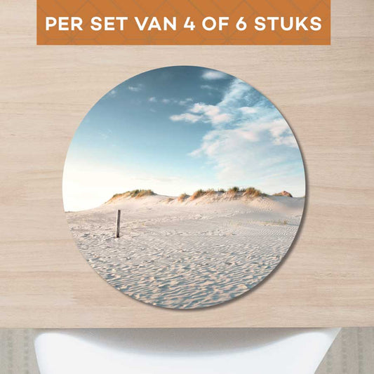 Placemat - Zandduin zonsondergang