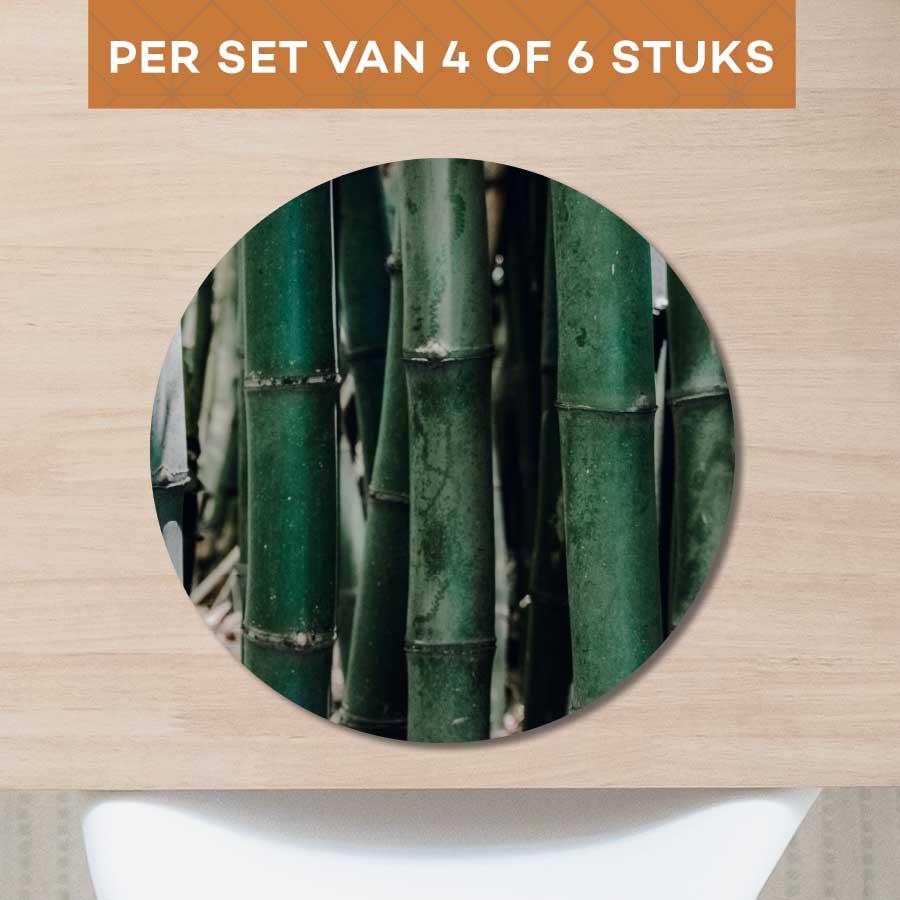 Placemat - Groene Bamboe