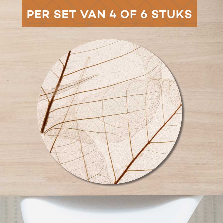 Placemat - Close-up van bladeren