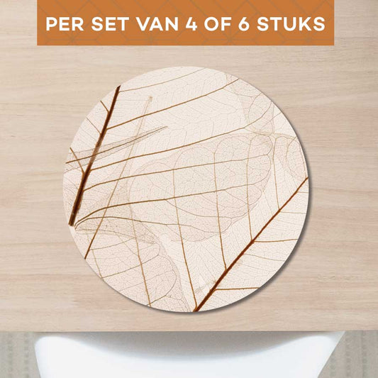 Placemat - Close-up van bladeren